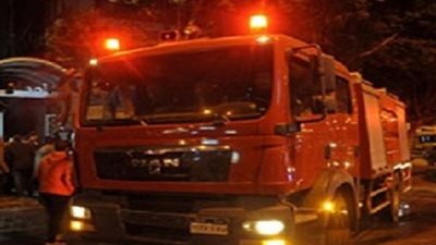 انتداب المعمل الجنائي لبيان سبب حريق اندلع بحجز قسم الهرم