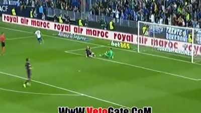 بالفيديو..«برشلونة» يتأخر بهدف أمام ملقا بالشوط الأول