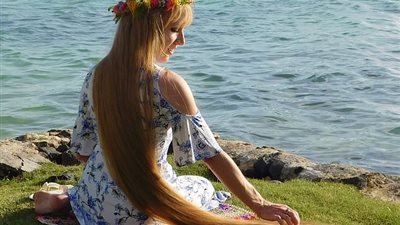 سر شعر رابونزل الأمريكية (صور)