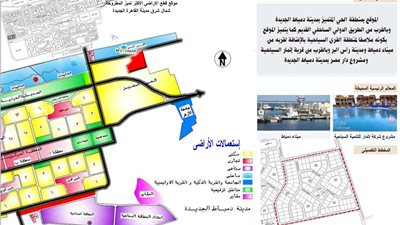 بالصور.. تفاصيل قطع أراضي القرعة التكميلية بدمياط الجديدة