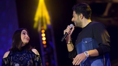 بوسي تكشف حقيقة علاقتها بمحمد حماقي