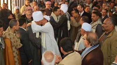 إنهاء خصومة ثأرية بين عائلتين فى بنى سويف 