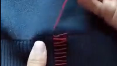 3 خدع تجعل خياطتك اليدوية كالماكينة (فيديو)