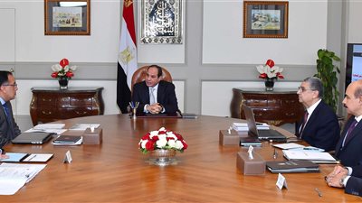 7 تكليفات من السيسي لوزير الكهرباء: مواصلة تطوير أداء الشبكة القومية.. استيعاب زيادة الاستهلاك.. تحسين الخدمة المقدمة للمواطنين.. والتوسع في المشروعات القومية لاستخدام مصادر الطاقة الجديدة والمتجددة