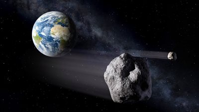 كويكب حجمه 4 أضعاف بريطانيا يقترب من الأرض (فيديو)