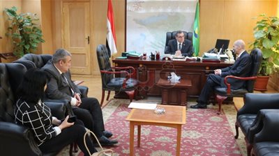 محافظ الفيوم يستقبل سفير جورجيا بالقاهرة