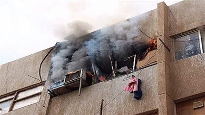 عاطل يضرم النار في منزل والده لرفضه زيادة مصروفه بشبرا الخيمة