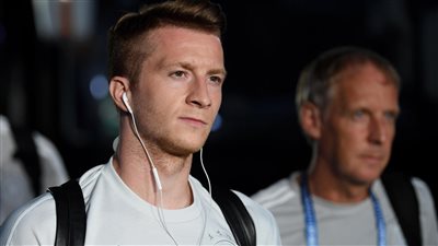 وصول منتخب ألمانيا إلى كازان أرينا لمواجهة كوريا الجنوبية (صور)