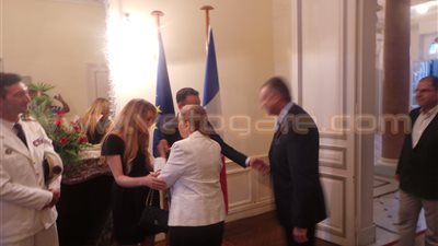 بالصور.. وصول محافظ الإسكندرية لقنصلية فرنسا للاحتفال بعيدها القومي