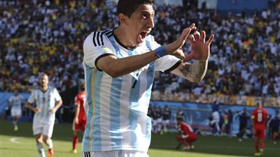 دي ماريا: فزنا على سويسرا بالـ«روح»