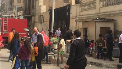 بالصور.. تكثيف أمني بمحيط الكنيسة المرقسية بكلوت بك