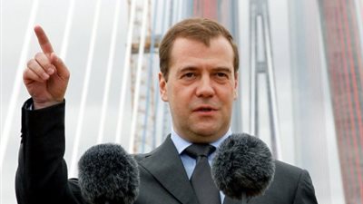 مدفيديف: أي تدخل خارجي في سوريا دون موافقة مجلس الأمن 