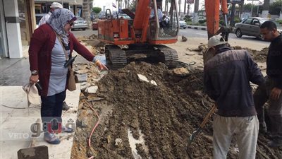 بالصور.. حملة لتوسيع شارعي الجمهورية و23 ديسمبر ببورسعيد