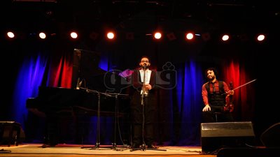 فؤاد ومنيب يحتفلان مع جمهور الساقية بعيد الحب