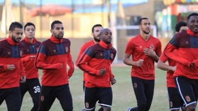 خماسي الأهلي يواصل التدريبات التأهيلية بمران الفريق