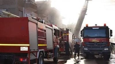 إخماد حريق داخل محل بحدائق القبة.. والتحريات: ماس كهربائي