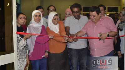 بالصور.. افتتاح «خطوة لقدام» بمركز الهناجر للفنون