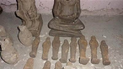 النيابة تأمر بتشكيل لجنة لفحص قطع أثرية مضبوطة بالشرقية