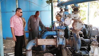 البصيلية بأسوان تستعد لمسابقة أجمل مدينة (صور)