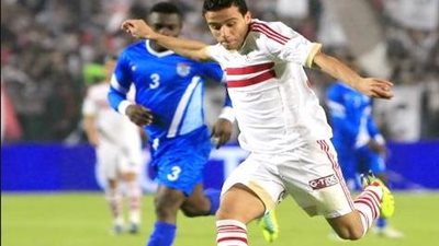 مصطفى فتحى يتقدم بالهدف الثانى للزمالك في «أورلاندو»