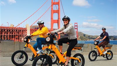 افتتاح أول جسر للدراجات في الدنمارك