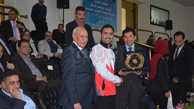 وزير الشباب والرياضة يفتتح البطولة العربية للبولينج (صور)