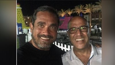 أمير كرارة ينشر صورته مع أشرف عبد الباقي