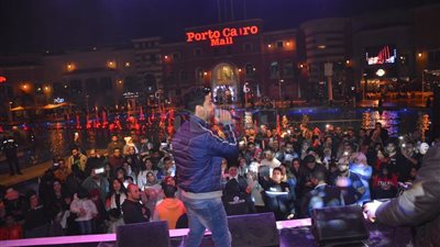 أحمد جمال يتألق في حفل عيد الحب بالقاهرة الجديدة (صور)