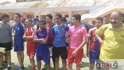 بالصور.. إقبال كبير على اختبارات ناشئي المقاولون بالوادي الجديد