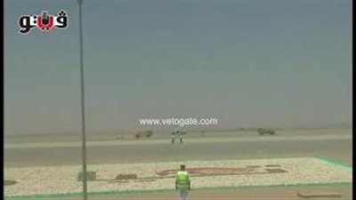 هبوط أولى الرحلات التجريبية بمطار العاصمة الإدارية (فيديو)