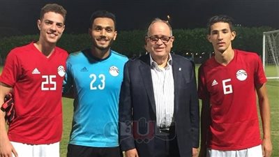 كردي يهنئ لاعبي الزمالك في المنتخب الأوليمبي بالسوبر السعودي