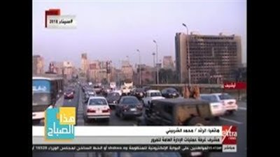 زحام مروري على الدائري ومحور 26 يوليو (فيديو)