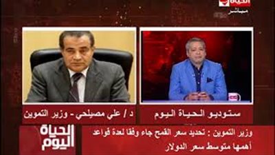 وزير التموين: الحكومة تدعم رغيف الخبز بـ4 آلاف جنيه للطن (فيديو)