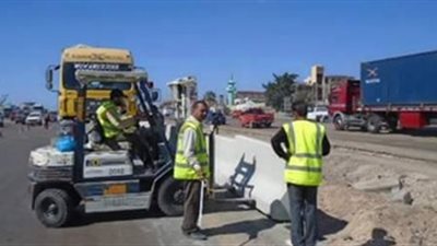 إغلاق جزئى للطريق الدائرى مع تقاطع الأوتوستراد