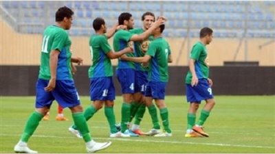 المقاصة يتقدم بهدف على الاتحاد السكندري في الشوط الأول