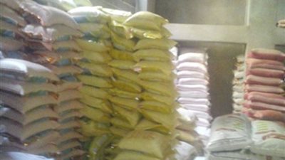 العثور على2407 طن أرز شعير مخبأة داخل مخازن المحتكرين بـ3 محافظات