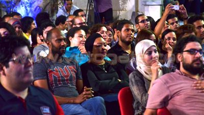 بالصور.. نجم «بلاك تيما» أبرز الحضور في حفل أميمة خليل بالقاهرة