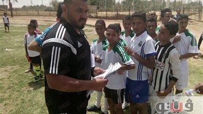 المقاولون يقيم فترة ثانية لاختبارات الناشئين بالوادي الجديد