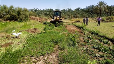 الوادي الجديد تنفذ 11 قرار إزالة بالخارجة (صور)