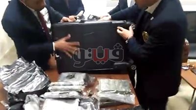 ضبط تركي حاول تهريب 11 كيلو كوكايين بمطار القاهرة