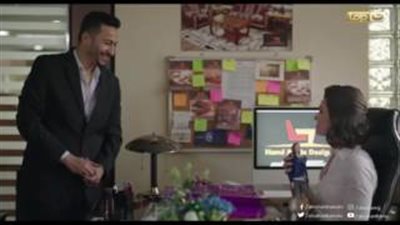 حمادة هلال يفاجئ يسرا اللوزي بهدية مميزة في «طاقة القدر»