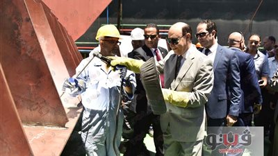 تفاصيل وضع حجر أساس «إسكان العاملين بقناة السويس».. مميش يشهد تدشين المشروع في بورفؤاد.. كامل الوزير: إنجاز الإنشاءات خلال عام.. ومحافظ بورسعيد: نسعى لإنشاء مجتمع عمراني متحضر