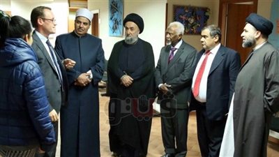 بالصور.. رئيس جامعة الأزهر يتفقد مدرسة للاجئين في إيطاليا