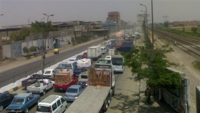 إعادة فتح الطريق الزراعي بالقليوبية بعد توقف ٣ ساعات