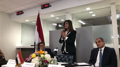 وزيرة الهجرة تلتقي بالمصريين بالخارج.. ويؤكدون دعمهم للقوات المسلحة