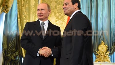 الرئاسة: السيسي وبوتين بحثا أزمات ليبيا وسوريا وعودة السياح الروس