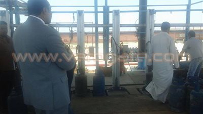 بالصور.. حملة رقابية على مستودعات الغاز بطور سيناء