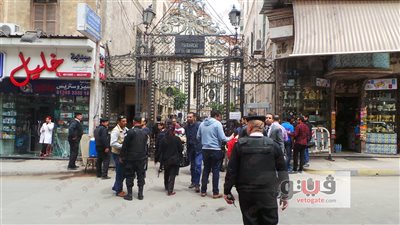 بالصور.. اللحظات الأخيرة لشهيد الشرطة قبل انفجار «مرقسية الإسكندرية»