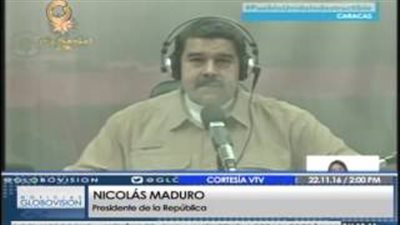 بالفيديو.. رئيس فنزويلا يهدد بمنع شركة أمريكية من العمل في بلاده