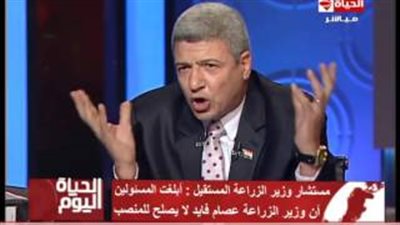 بالفيديو.. مستشار وزير الزراعة المستقيل يفتح النارعلى عصام فايد.. سعيد خليل: الفساد في الوزارة للركب.. مافيا من المسئولين ورجال الأعمال تتلاعب بقوت المصريين.. قدمت 74 بلاغا عن الفساد للنائب العام